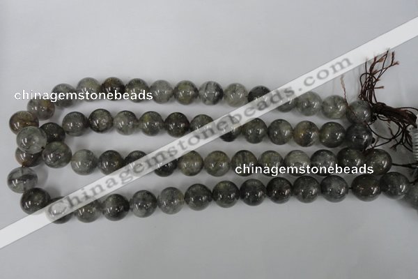 CCQ305 15.5 inches 14mm round cloudy quartz beads wholesale