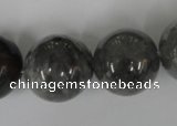 CCQ308 15.5 inches 20mm round cloudy quartz beads wholesale