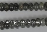 CCQ327 15.5 inches 6*10mm rondelle cloudy quartz beads wholesale