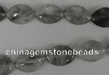 CCQ400 15.5 inches 10*15mm marquise cloudy quartz beads wholesale