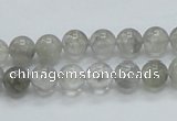 CCQ51 15.5 inches 8mm round cloudy quartz beads wholesale