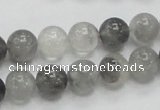 CCQ52 15.5 inches 10mm round cloudy quartz beads wholesale