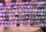 CCQ588 15.5 inches 4mm round cloudy quartz beads wholesale