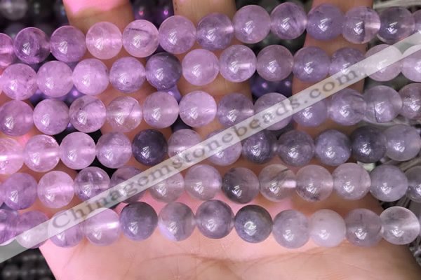 CCQ590 15.5 inches 8mm round cloudy quartz beads wholesale