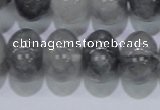 CCQ72 15.5 inches 13*18mm rondelle cloudy quartz beads wholesale