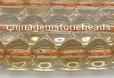 CCR345 15.5 inches 6mm round natural citrine beads wholesale