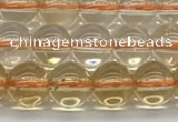 CCR345 15.5 inches 6mm round natural citrine beads wholesale