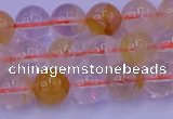 CCR362 15.5 inches 8mm round citrine beads wholesale