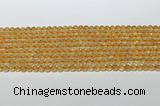 CCR377 15.5 inches 4.5-5mm round citrine gemstone beads wholesale