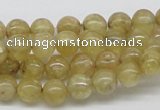 CCR81 15.5 inches 8mm round citrine gemstone beads wholesale