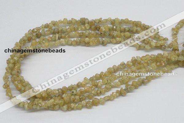 CCR84 15.5 inches 7mm chip citrine gemstone beads wholesale