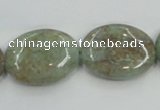 CCS100 15.5 inches 18*25mm oval African chrysocolla beads