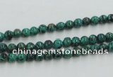 CCS201 15.5 inches 4mm round natural Chinese chrysocolla beads