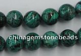 CCS205 15.5 inches 12mm round natural Chinese chrysocolla beads