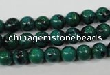 CCS402 15.5 inches 8mm round dyed chrysocolla gemstone beads