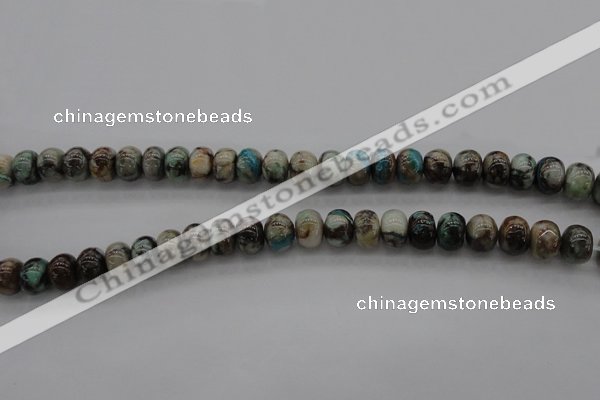 CCS43 15.5 inches 5*8mm rondelle natural chrysocolla gemstone beads