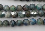 CCS502 15.5 inches 8mm round natural chrysocolla gemstone beads