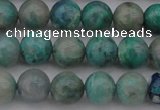 CCS512 15.5 inches 8mm round natural chrysocolla gemstone beads