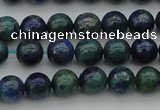 CCS521 15.5 inches 6mm round dyed chrysocolla gemstone beads