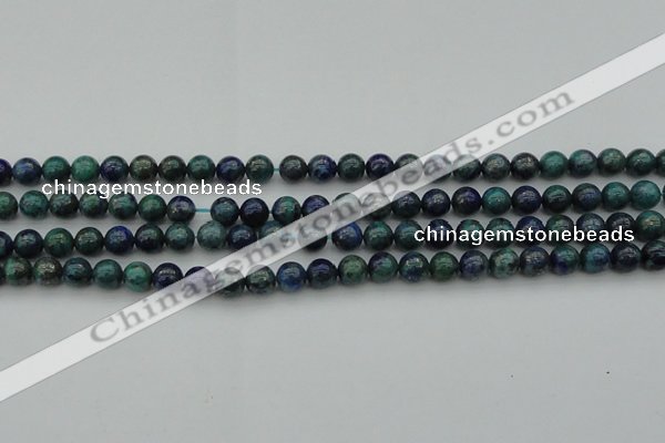 CCS521 15.5 inches 6mm round dyed chrysocolla gemstone beads