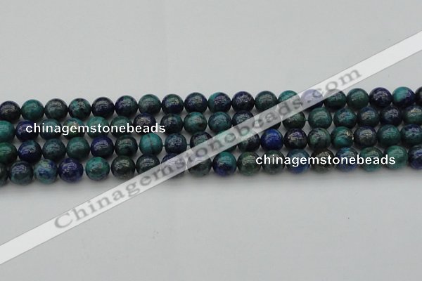 CCS523 15.5 inches 10mm round dyed chrysocolla gemstone beads