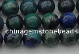 CCS524 15.5 inches 12mm round dyed chrysocolla gemstone beads