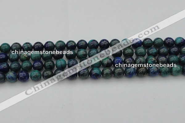 CCS524 15.5 inches 12mm round dyed chrysocolla gemstone beads