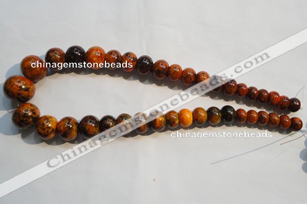 CCS566 15.5 inches 8*10mm - 12*16mm rondelle dyed chrysocolla beads