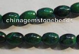 CCS630 15.5 inches 8*12mm rice dyed chrysocolla gemstone beads