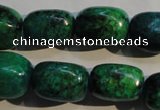 CCS647 15.5 inches 11*17mm nuggets dyed chrysocolla gemstone beads