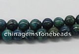 CCS70 15.5 inches 10mm round dyed chrysocolla gemstone beads