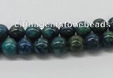 CCS71 15.5 inches 12mm round dyed chrysocolla gemstone beads