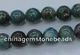 CCS752 15 inches 8mm round chrysocolla gemstone beads wholesale