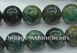 CCS754 15 inches 12mm round chrysocolla gemstone beads wholesale