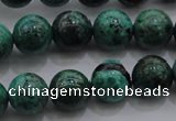 CCS801 15.5 inches 6mm round natural Chinese chrysocolla beads