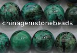 CCS802 15.5 inches 8mm round natural Chinese chrysocolla beads