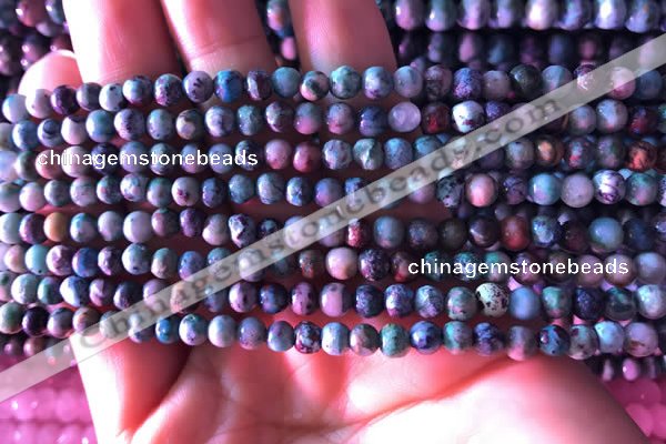 CCS851 15.5 inches 6mm round natural chrysocolla beads wholesale