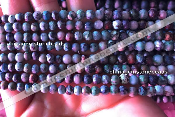 CCS852 15.5 inches 8mm round natural chrysocolla beads wholesale