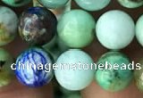 CCS866 15.5 inches 8mm round chrysocolla gemstone beads