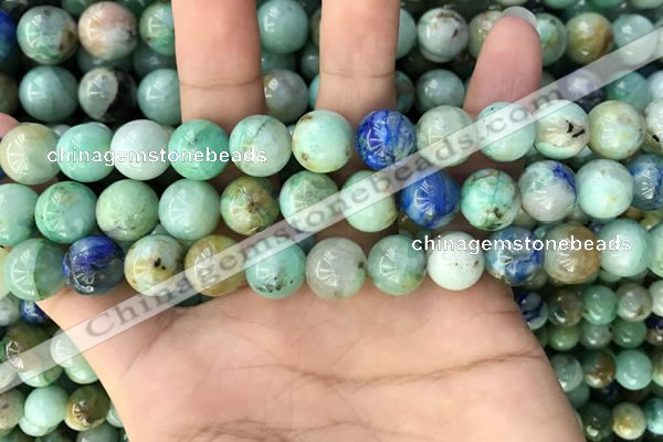 CCS868 15.5 inches 12mm round chrysocolla gemstone beads