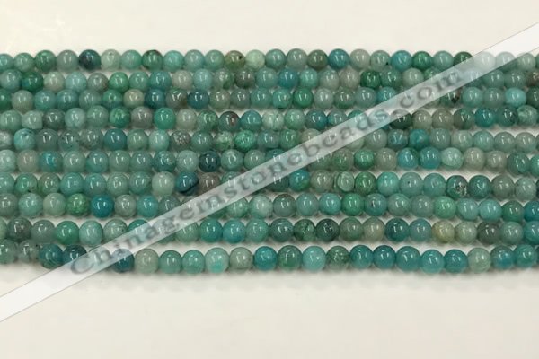 CCS871 15.5 inches 3mm round natural chrysocolla gemstone beads