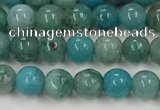 CCS872 15.5 inches 4mm round natural chrysocolla gemstone beads