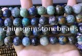 CCS879 15.5 inches 12mm round natural chrysocolla beads wholesale