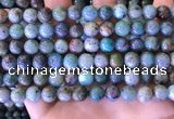 CCS889 15 inches 8mm round natural chrysocolla beads wholesale