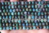 CCS893 15 inches 6mm round natural chrysocolla gemstone beads