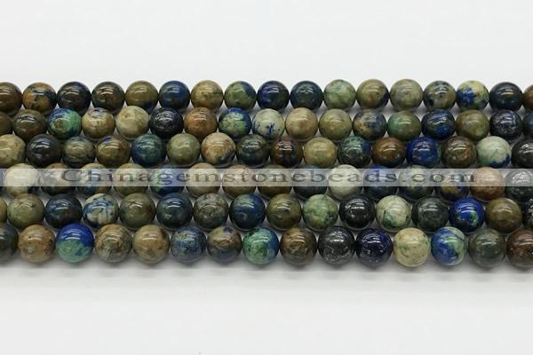 CCS909 15 inches 8mm round chrysocolla gemstone beads