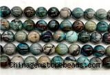 CCS959 15 inches 12mm round natural chrysocolla beads wholesale