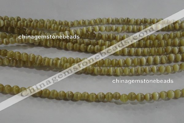 CCT1147 15 inches 3mm round tiny cats eye beads wholesale