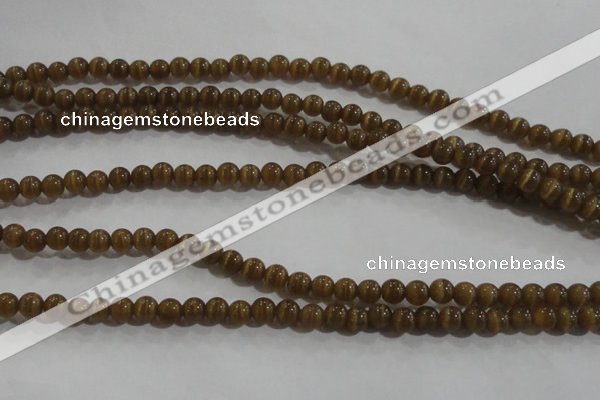 CCT1150 15 inches 3mm round tiny cats eye beads wholesale