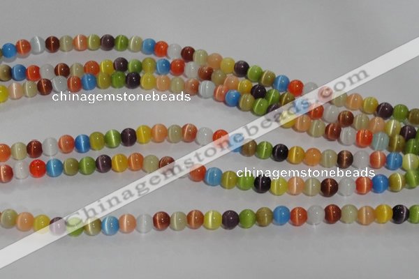 CCT1213 15 inches 4mm round cats eye beads wholesale